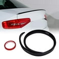 thumbnail image 4 of Rear Trunk Spoiler Lip, UV Proof Trunk Spoiler Wing Stain Resistant Rubber Universal  For Car, 4 of 8