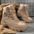 thumbnail image 4 of Plus Size Men's Warm Winter Snow Boots - Non-Slip, Lace-Up for Hiking & Outdoor Adventures, 4 of 9