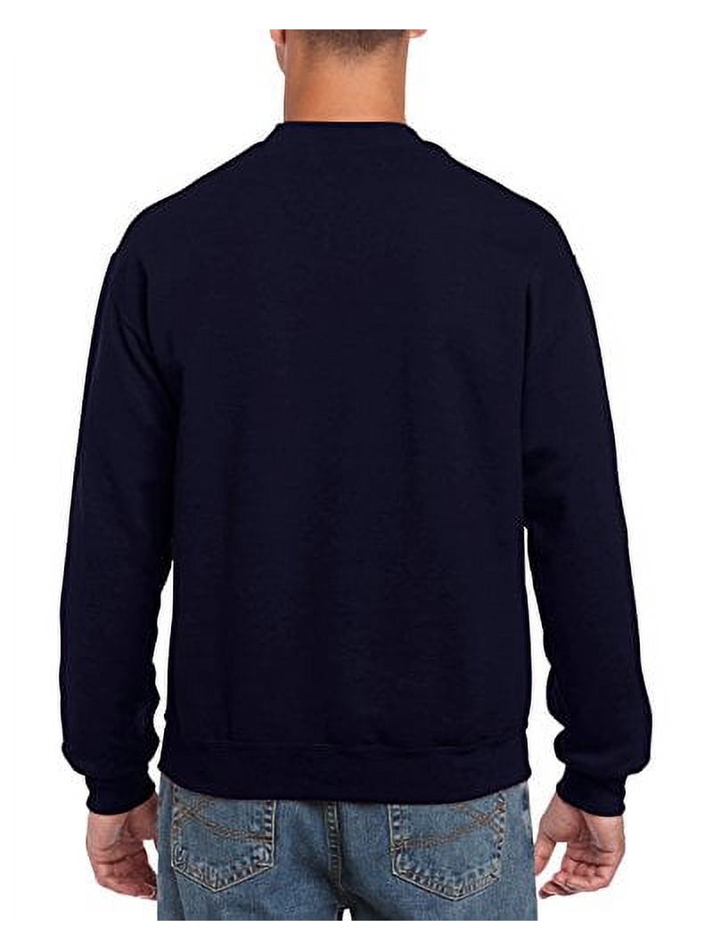 Gildan Men's Heavy Blend Crewneck Sweatshirt - Medium - Navy