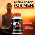 thumbnail image 5 of Alpha Force for Men Capsules - AlphaForce Vitamin Complex Pills, 60 Capsules, 5 of 6