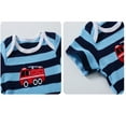 thumbnail image 5 of Emy Dola Unisex Baby Rompers 100% Cotton Short Sleeve Romper Onesies for Boys & Girls 0-24M Infant Summer Bodysuit, 5 of 8