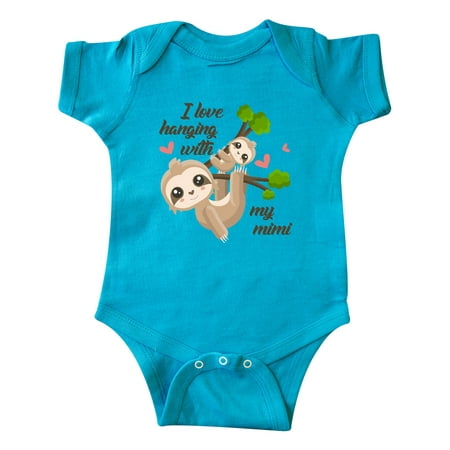 

Inktastic Hanging With My Mimi Gift Baby Boy or Baby Girl Bodysuit