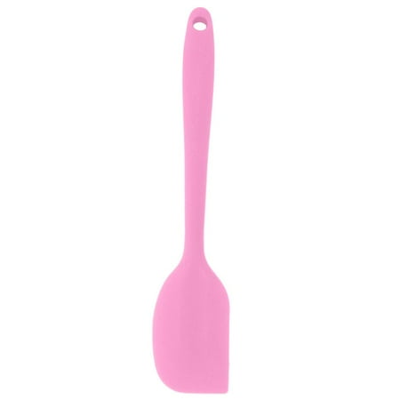 

AMNHDO Silicone Butter Cake Cream Spatula Heat Resistant Baking Scraper(Pink)