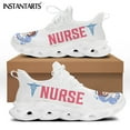 thumbnail image 1 of Zapatillas de plataforma para enfermera, gran oferta , transpirables, con cordones de malla, cómodas, para correr, 1 of 6