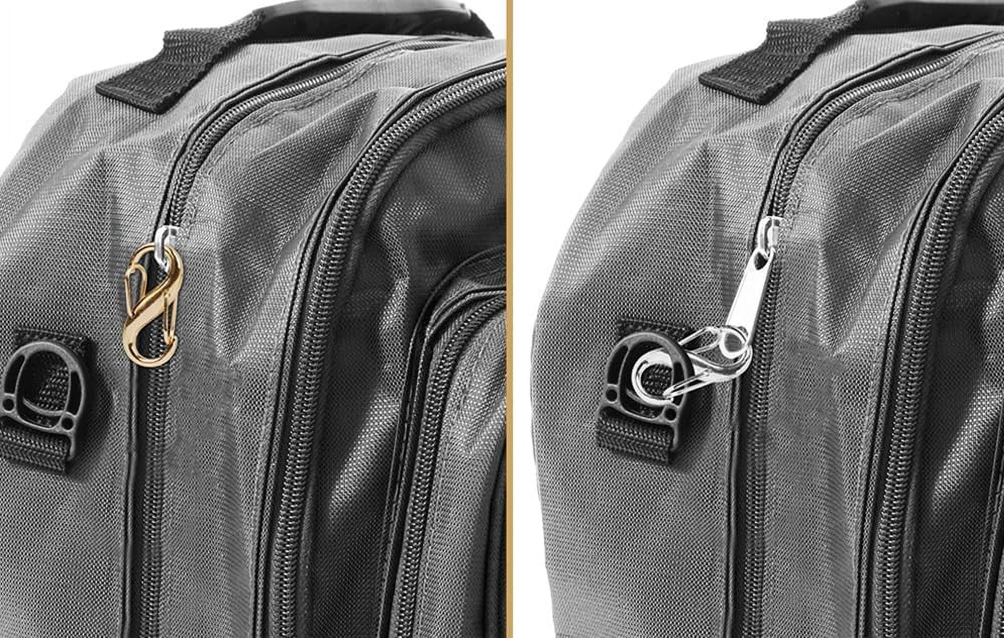 12 Clips Antivol Pour Fermetures éclair - Sécurisez Sacs à Dos, Valises Et Bagages En Voyage Ou En Ville