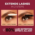 thumbnail image 4 of L'Oreal Paris Double Extend Tubing Mascara Lengthening in 2 Steps, Blackest Black, 4 of 8