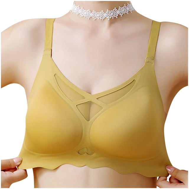 Timegard Womens Seamless Bras Wireless Full Coverage Comfort Stretch Shapewear Bra with Support and Lift