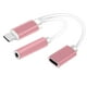 thumbnail image 2 of Dos-en-uno Tipo-c de carga de auriculares de audio al adaptador Tipo-C + adaptador de 3,5 mm adaptador, 2 of 3