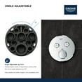thumbnail image 3 of Grohe 29 160 Smartcontrol Dual Function Thermostatic Valve Trim Only - White, 3 of 6