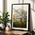 thumbnail image 4 of Mountain Pup - McCall Idaho Photography Dog Mountain Lake Nature Autumn Wilderness Scenic Black Framed Wall Art Print 20 x 30 inches, 4 of 8