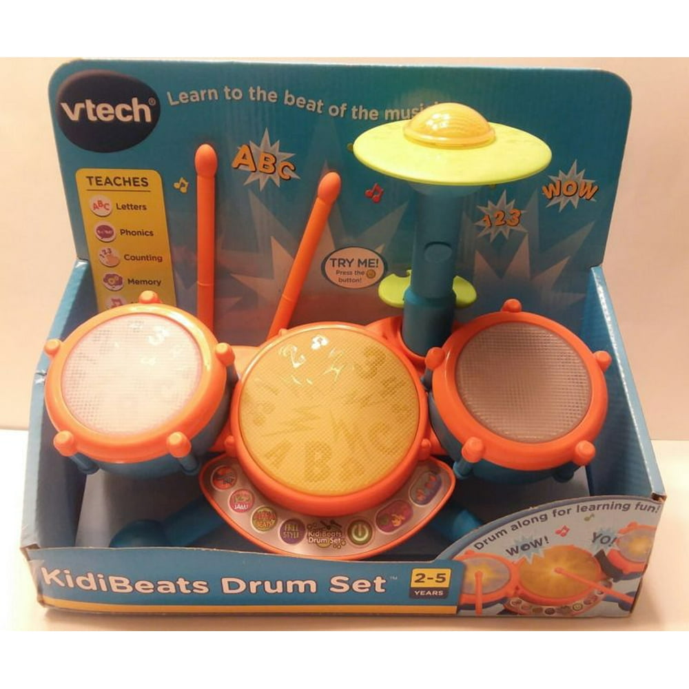 VTech KidiBeats Kids Drum Set Learning Systems Electronic Toys Educational