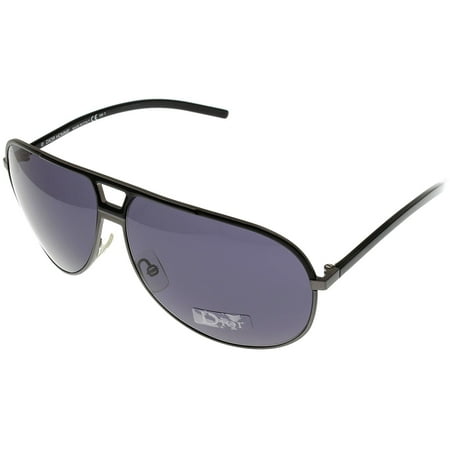 Christian Dior Sunglasses Mens Aviator Black Dior0158s MGF/BN Size: Lens/ Bridge/ Temple: 64-11-130