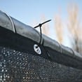thumbnail image 3 of ALEKO Privacy Mesh Fabric Screen Fence with Grommets, 4 x 25 Feet, Black Color, 3 of 8