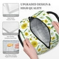 thumbnail image 3 of Salouo Yellow Dandelions for Insulated Lunch Bag for Women/Men - Leakproof Cooler Tote Bag Organizer - Reusable Lunch Box for Office Picnic Hiking Beach-One Size, 3 of 6
