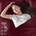 thumbnail image 3 of King Bed Sheet Set Piece Bedding Soft Brushed Microfiber Fabric Shrinkage & Fade Easy Care (), 3 of 7
