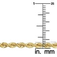 thumbnail image 4 of KoolJewelry Solid 14k Yellow Gold Filled Rope Chain Necklace (3.2 mm, 20 inch), 4 of 9