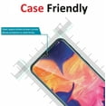 thumbnail image 2 of Vultic [2 Pack] Screen Protector for Samsung Galaxy A70 [Case Friendly], Tempered Glass Film Cover, 2 of 5