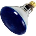 thumbnail image 1 of 100W PAR38 Medium Base Blue Indoor and Outdoor Flood Light Bulb, 1 of 1