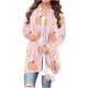 thumbnail image 2 of Puntoco moda mujer camiseta de manga larga frente abierto prendas de vestir exteriores sueltas impresión blusa abrigo tops Halloween Cardigan blusa Puntoco Puntoco-1, 2 of 5
