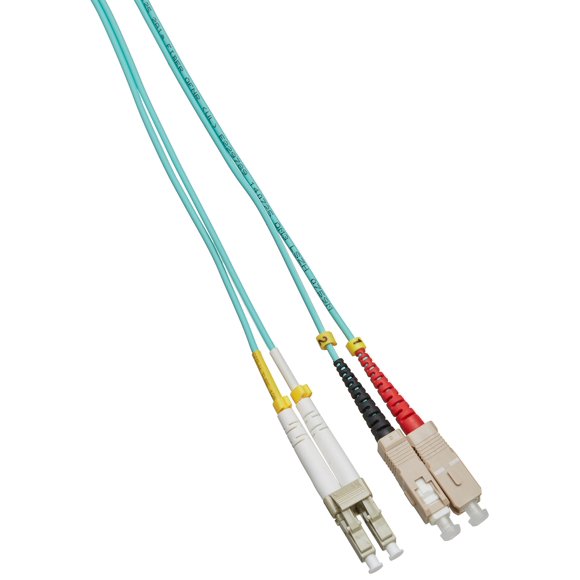 Computadora Complementaria Cable De Conexión Lomm Lszh Dúplex Aqua Om3 Lc (Macho) A Sc (Macho) De 3 M (Add-Sc-Lc-3M5Om3)