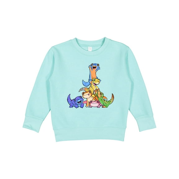 Inktastic Gecko Pile Cute Lizards Toddler Sweatshirt