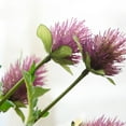 thumbnail image 3 of COSMOBETTY 1 Pc Violet Silk Flower Trifurcate Eryngo Shape European Style for Wedding Home Party Garden Decoration, 3 of 8