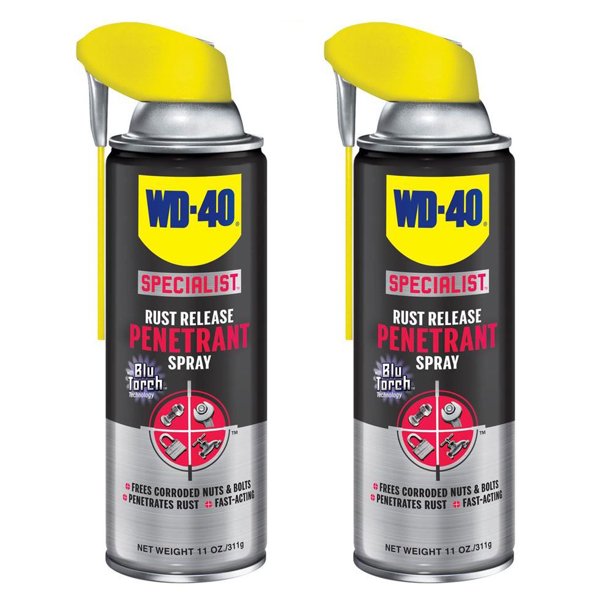 WD40 Specialist Metal Rust Release Lubricant Spray, 11 Ounce