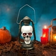 thumbnail image 2 of Halloween Led Skull Lamp,Skull Head Lamp,Skull Chandelier,Mini Led Lantern for Kids,for Fall Decor Halloween Indoor Outdoor,Portable Light Up Lantern for Halloween,Costume Party, 2 of 8