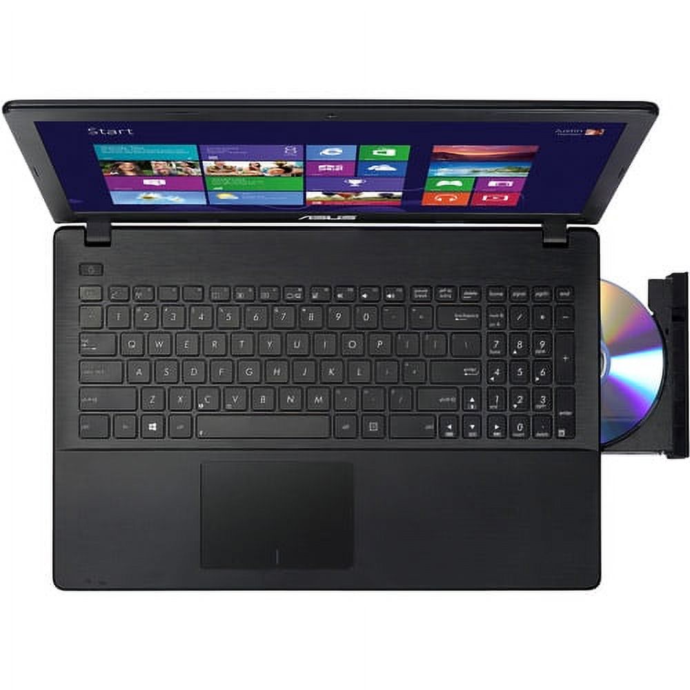 ASUS Black 15.6" X551MAV-HCL1201E Laptop PC with Intel Celeron N2830 Processor, 4GB Memory, 500GB Hard Drive and Windows 8.1 - image 3 of 7