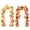 Red+Yellow, variant on Deago Fall Maple Leaf Garland 5.6Ft/Piece Autumn Hanging Vine Artificial Foliage Garland for Home Wedding Christmas Thanksgiving Decor