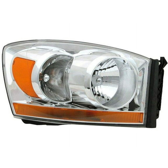 Right Passenger Side Headlight Assembly - Compatible with 2006 Dodge Ram 2500