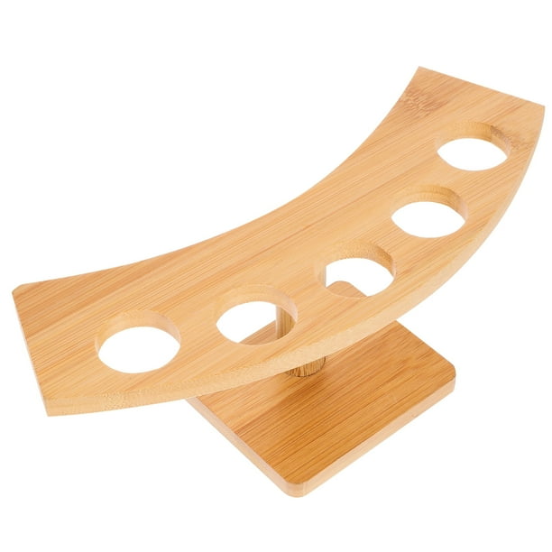 Sutowe - Soporte De Madera Para Conos De Helado (36 Agujeros), Multifuncional, Ideal Para Fiestas, Buffets Y Exhibición De Comida
