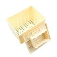 thumbnail image 2 of 3 Pieces Tofu Press-Maker Mold DIY Plastic Mould Homemade Soybean Curd without Cheese Cloth Kitchen Cooking Tool, 2 of 9