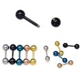 thumbnail image 4 of Pendientes Farfi sencillos y resistentes al desgaste con forma de punk para hombre, para citas, 4 mm, color azul, 4 of 5