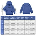 thumbnail image 3 of BIG ELEPHANT Boys Hooded Sweatshirt Fleece Pullover Hoodies Long Sleeve Warm Hoodie Sweatshirts with Pocket for Kids, 3 of 7