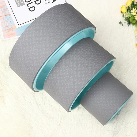 LABSERRON Yoga Accessories 1Set Abs Grey Blue 6.5 Inch for Backbend Support