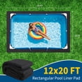 thumbnail image 2 of Round/Square/Oval Pool Liner Pad, Multi-Size Non-Woven Protector, 2 of 8