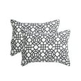 thumbnail image 3 of Mainstays Geometric Pattern Black & White 3 Piece Quilt Set, Size King, Set of Quilt & Shams, 3 of 4