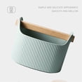 thumbnail image 6 of Large Capacity Knock Box With Beech Wood Lid Coffee Grounds Bucket Espresso Grounds Container For Home Cafe Barista Coffee Accessories Green 7.4*5.2 In, 6 of 9