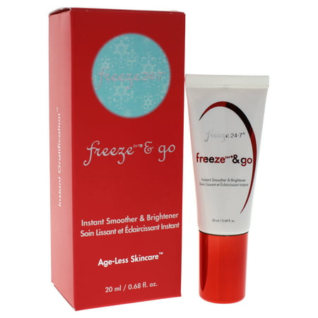 Freeze 24.7 Freeze & Go Instant Smoother & Brightener Cream - 0.68 (Best Over The Counter Skin Brightener)