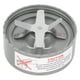 thumbnail image 1 of Cuchilla de licuadora de acero inoxidable de 6 aletas, repuesto de cuchilla extractora para exprimidor de 600 W y 900 W, 1 of 15