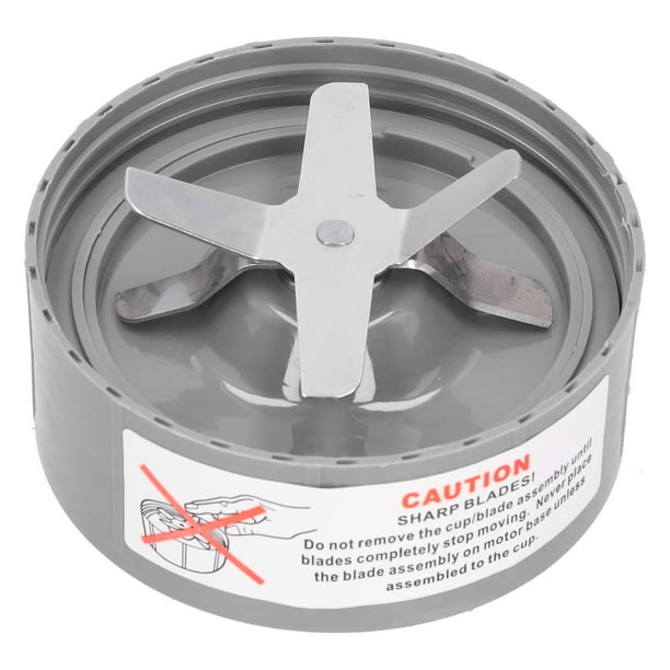 Cuchilla de licuadora de acero inoxidable de 6 aletas, repuesto de cuchilla extractora para exprimidor de 600 W y 900 W