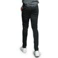 thumbnail image 6 of G-Style USA Men's Hip Hop Slim Fit Track Pants - Athletic Jogger Colorblock Knee Side Stripe - Red - 5X-Large, 6 of 6