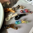 thumbnail image 3 of CSChome Épingle à Cheveux pour Femmes, Nœud en Forme, Couleur Contrastée, Couleur Bonbon, Légère, en Acier Inoxydable, Portable, 3 of 7