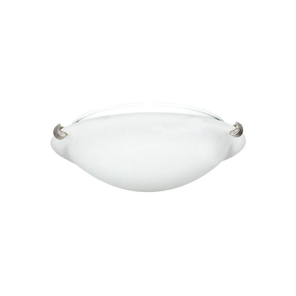 Sunset Stroud 3 Lights Flush Mount Satin Nickel