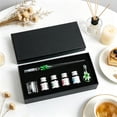 thumbnail image 7 of Glass Dip Pen Set,Crystal Glass Calligraphy Pen with Ink Bottles Pen Holder and Cleaning Cup Writing Gift Set for Drawing Signature Art Journaling, 7 of 7