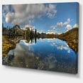 thumbnail image 2 of Clear Lake with Pine Trees Panorama - Extra Large Landscape Canvas Art Print, 2 of 4