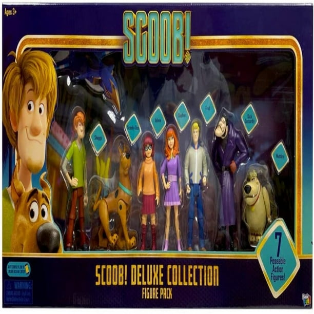 Scoob! Deluxe Collection Figure Pack - Walmart.com