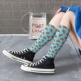 thumbnail image 3 of Lsque Turtle Printed Crew Socks Men's Women's LightWeight Thin Casual Calf Socks ,Knee High Socks,Cotton Socks, 3 of 9