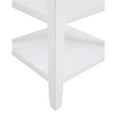 thumbnail image 4 of Convenience Concepts Tribeca End Table in White and Driftwood Brown Wood Finish, 4 of 5
